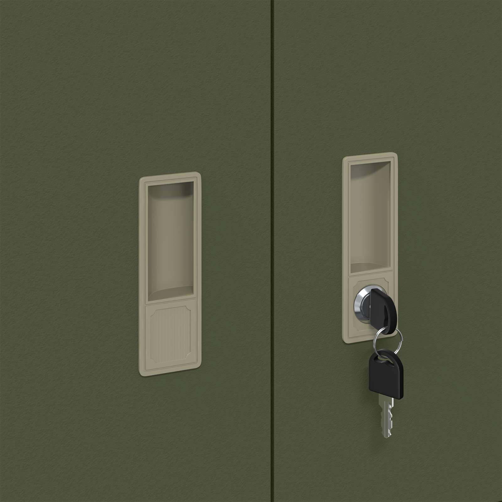 vidaXL Szafka do przechowywania Zielony oliwkowy 90 x 40 x 40 cm Stal