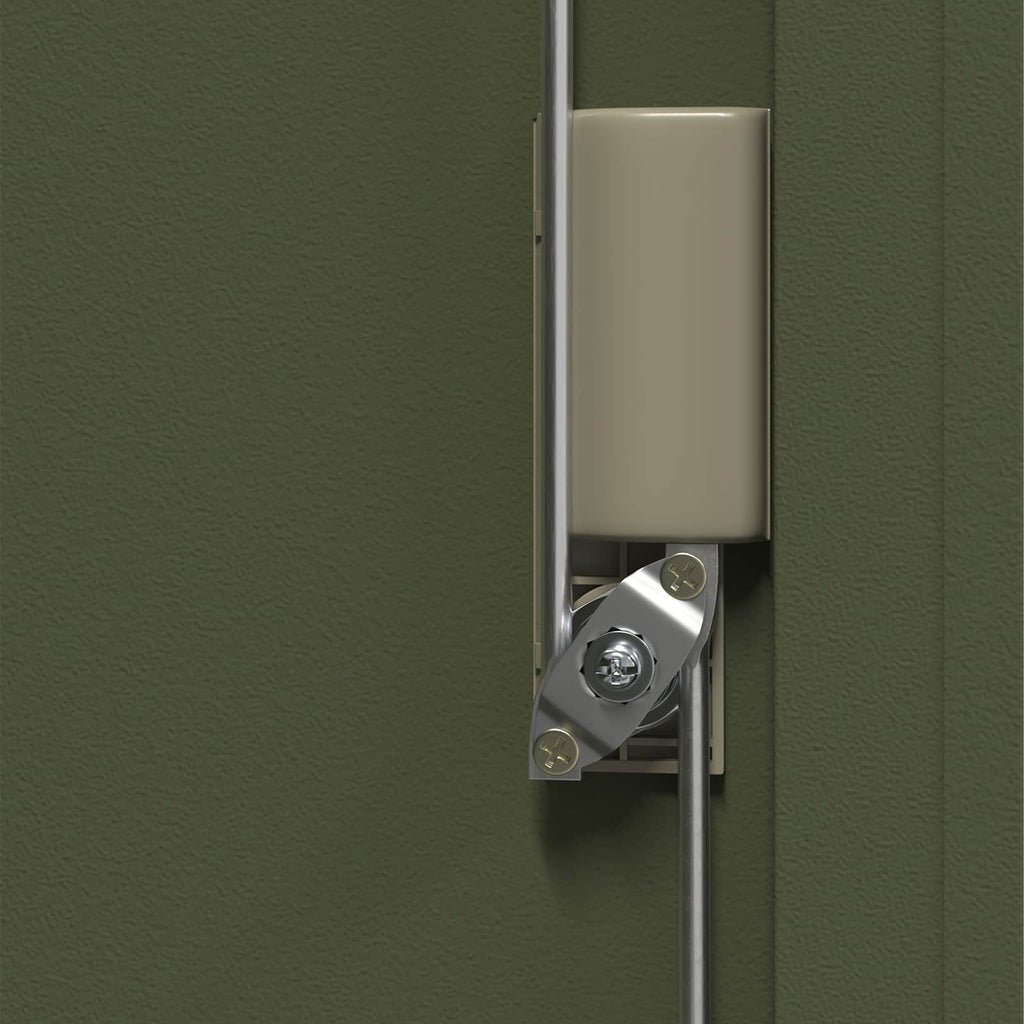 vidaXL Szafka do przechowywania Zielony oliwkowy 90 x 40 x 70 cm Stal