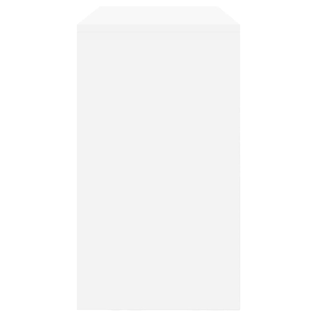 vidaXL Szafka do przechowywania Biały 90 x 40 x 70 cm Stal