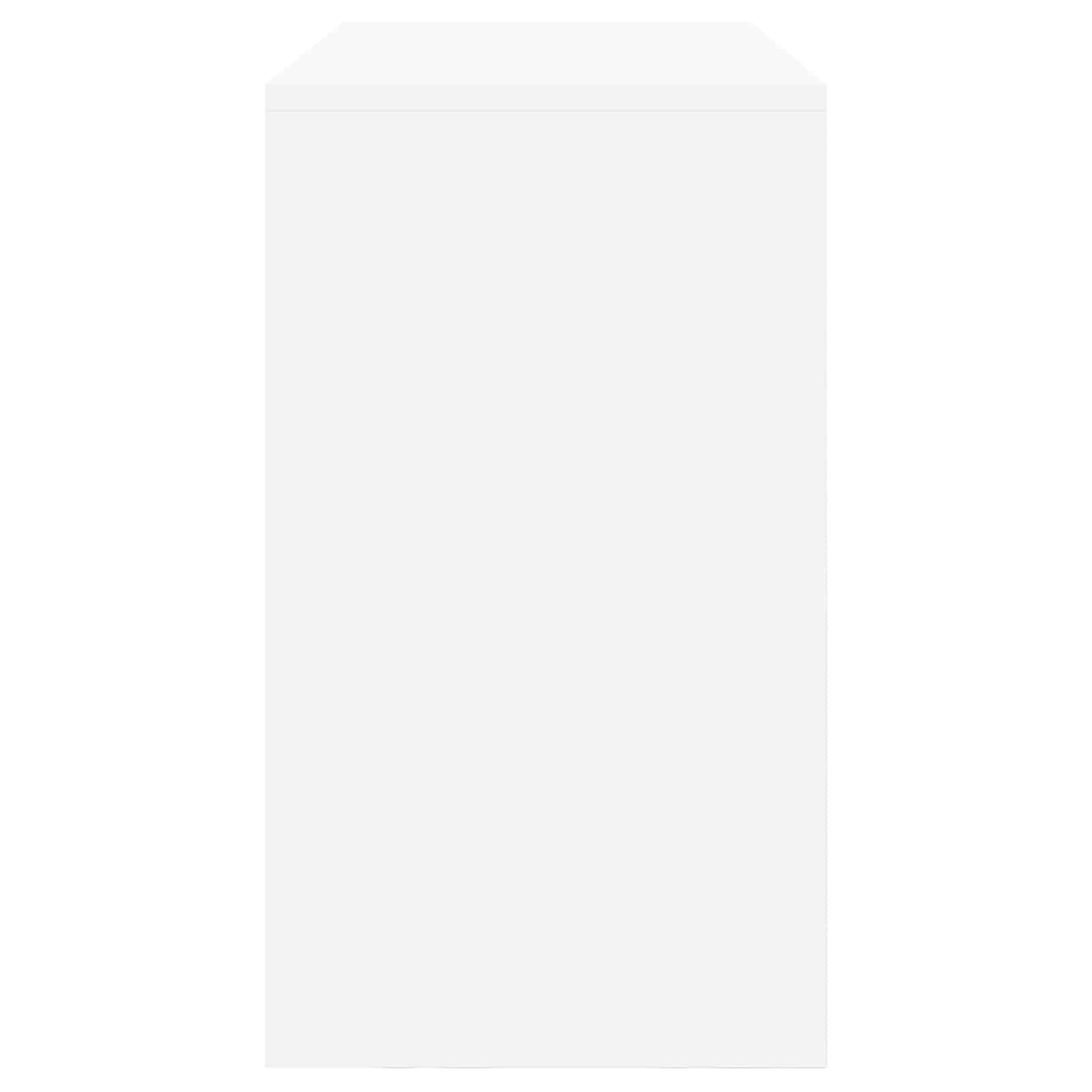 vidaXL Szafka do przechowywania Biały 90 x 40 x 70 cm Stal