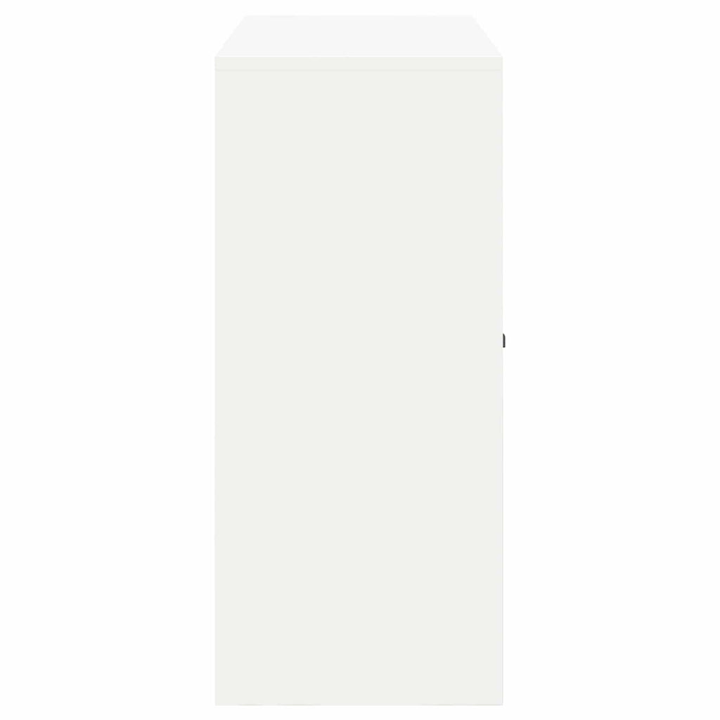 vidaXL Szafka do przechowywania Biały 90 x 40 x 90 cm Stal
