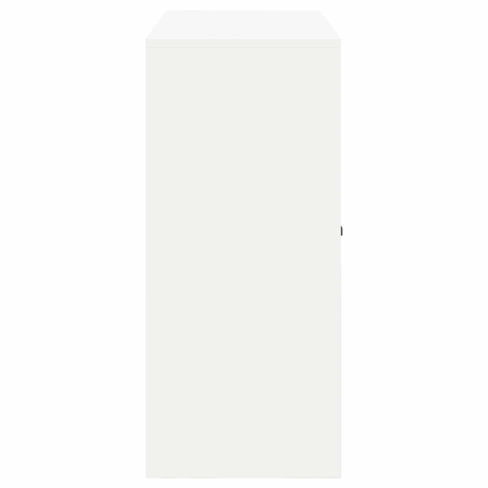 vidaXL Szafka do przechowywania Biały 90 x 40 x 90 cm Stal