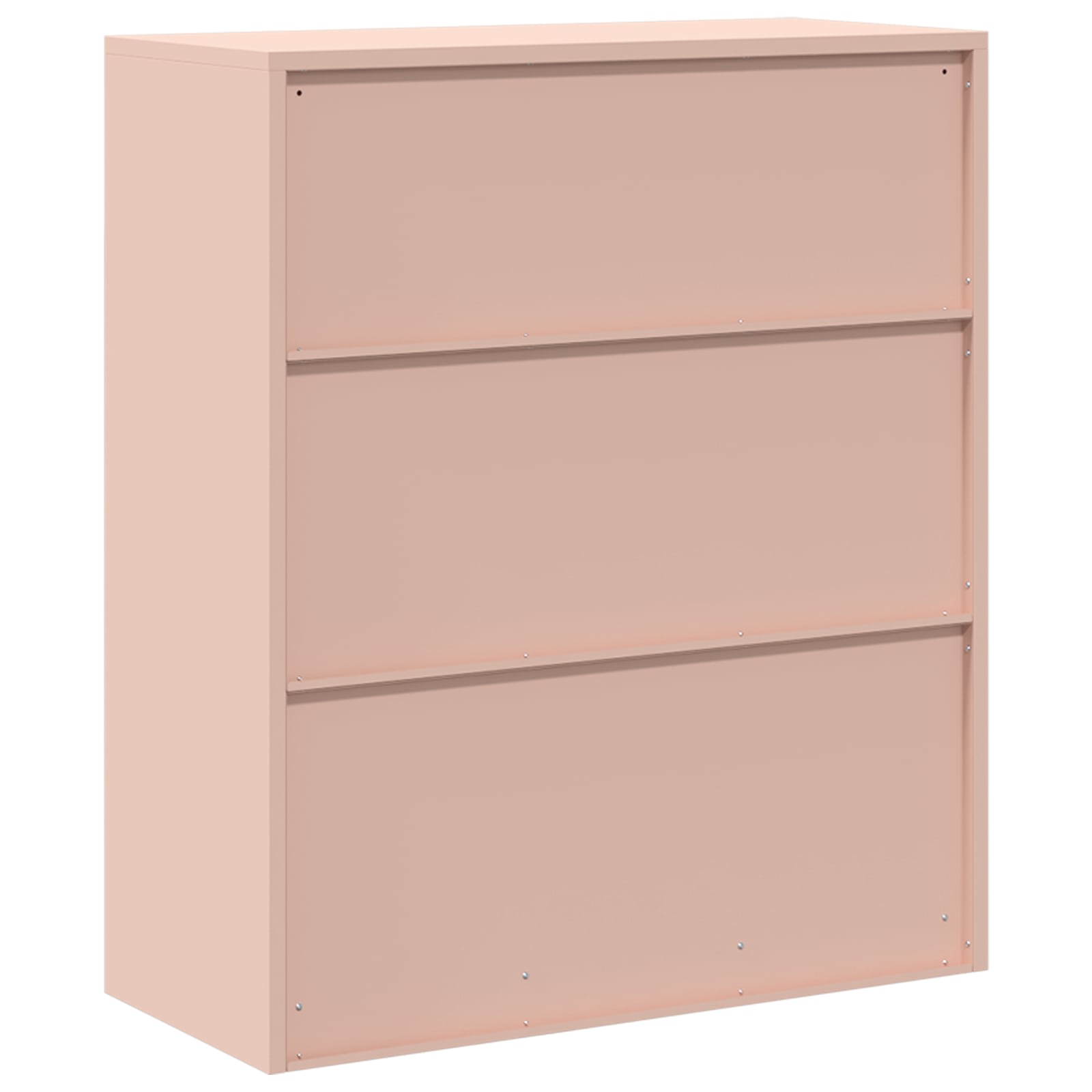 vidaXL Szafka do przechowywania Różowy 90 x 40 x 105 cm Stal