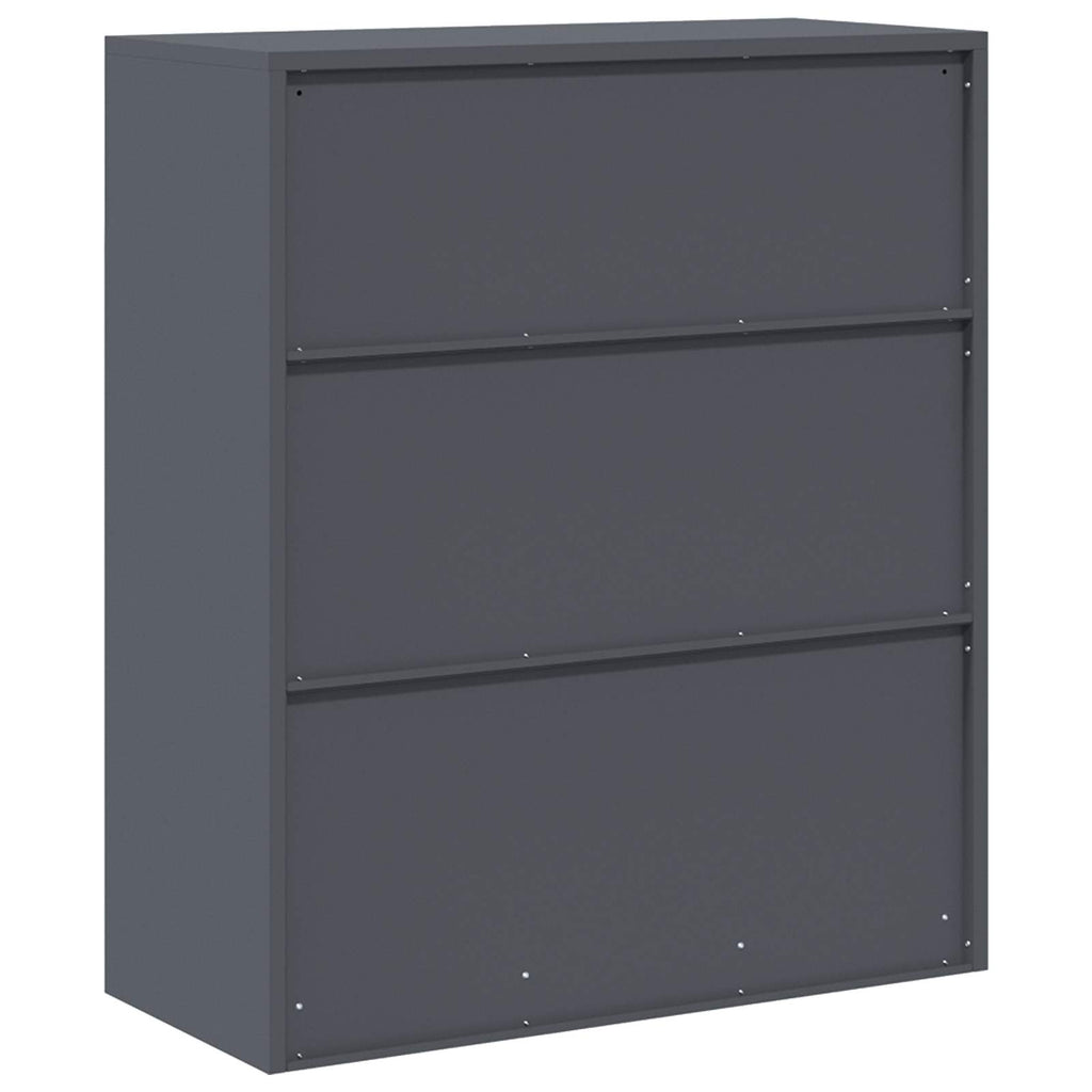 vidaXL Szafka do przechowywania Antracyt 90 x 40 x 105 cm Stal