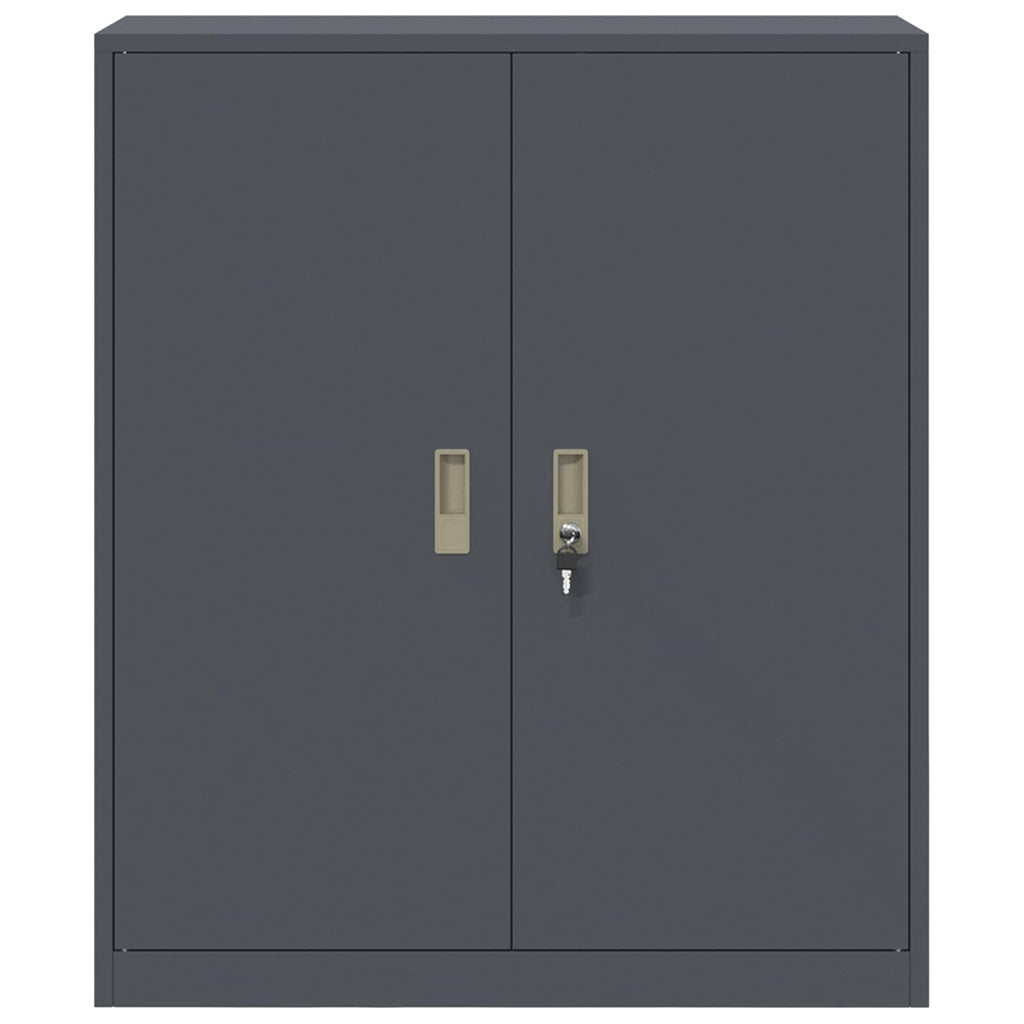 vidaXL Szafka do przechowywania Antracyt 90 x 40 x 105 cm Stal