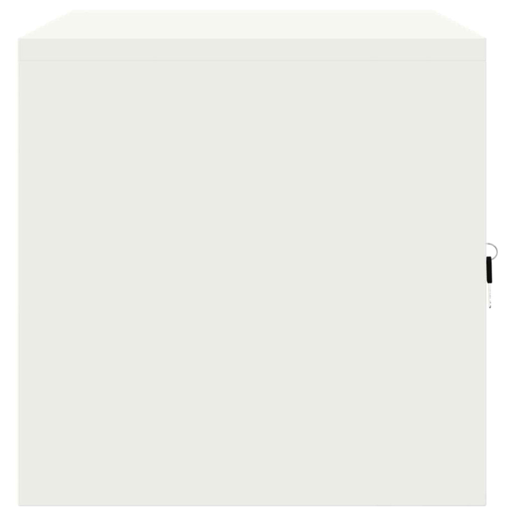 vidaXL Szafka do przechowywania Biały 80 x 40 x 40 cm Stal