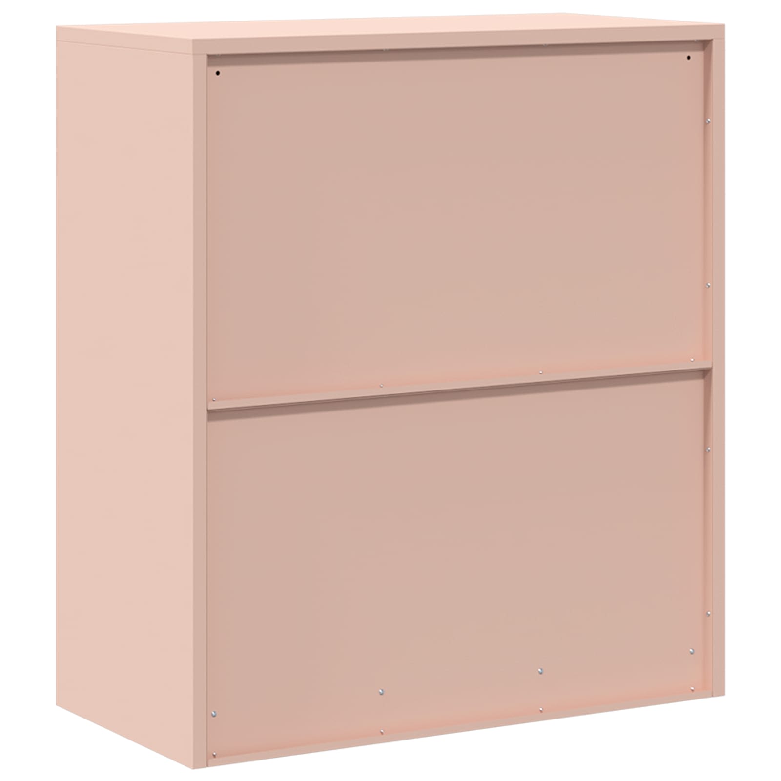 vidaXL Szafka do przechowywania Różowy 80 x 40 x 90 cm Stal