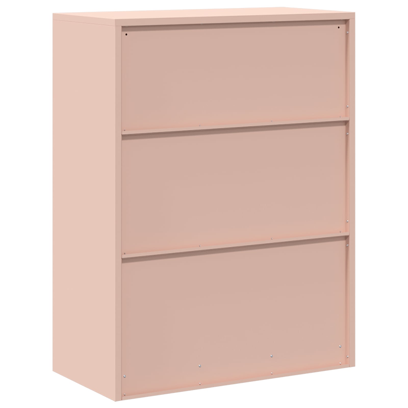 vidaXL Szafka do przechowywania Różowy 80 x 40 x 105 cm Stal