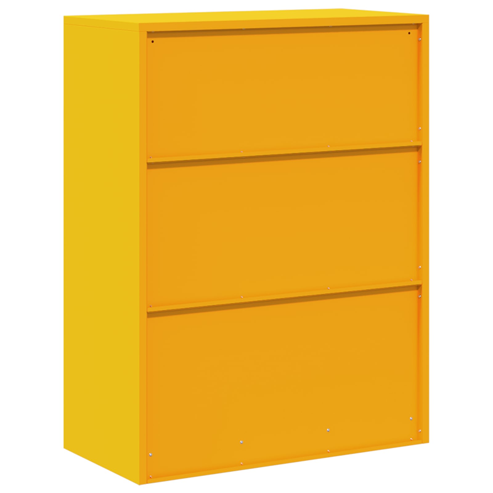 vidaXL Szafka do przechowywania Musztardowy Żółty 80 x 40 x 105 cm
