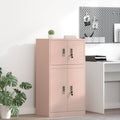vidaXL Szafka do przechowywania Różowy 60 x 40 x 40 cm Stal