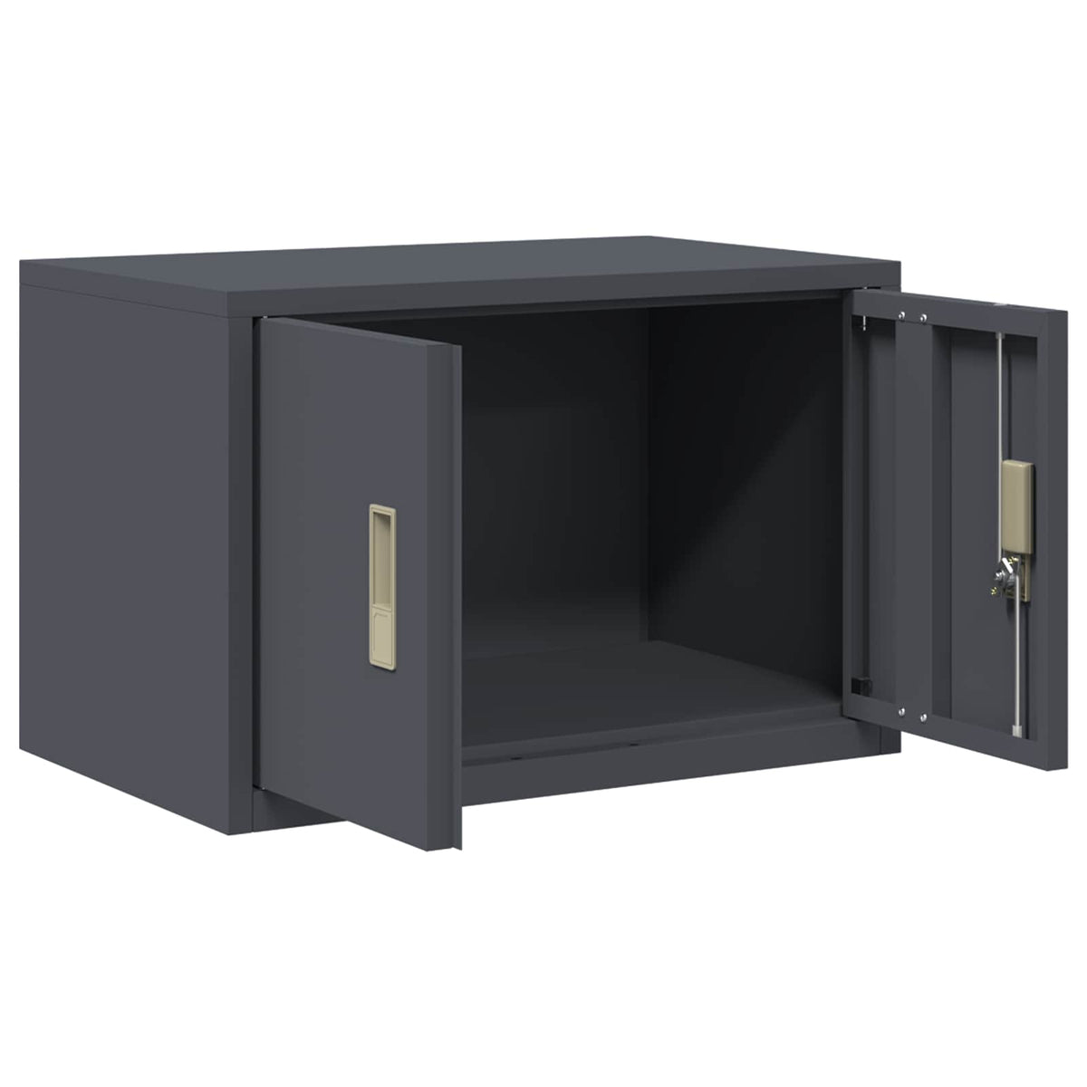 vidaXL Szafka do przechowywania Antracyt 60 x 40 x 40 cm Stal