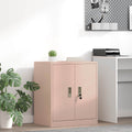 vidaXL Szafka do przechowywania Różowy 60 x 40 x 70 cm Stal