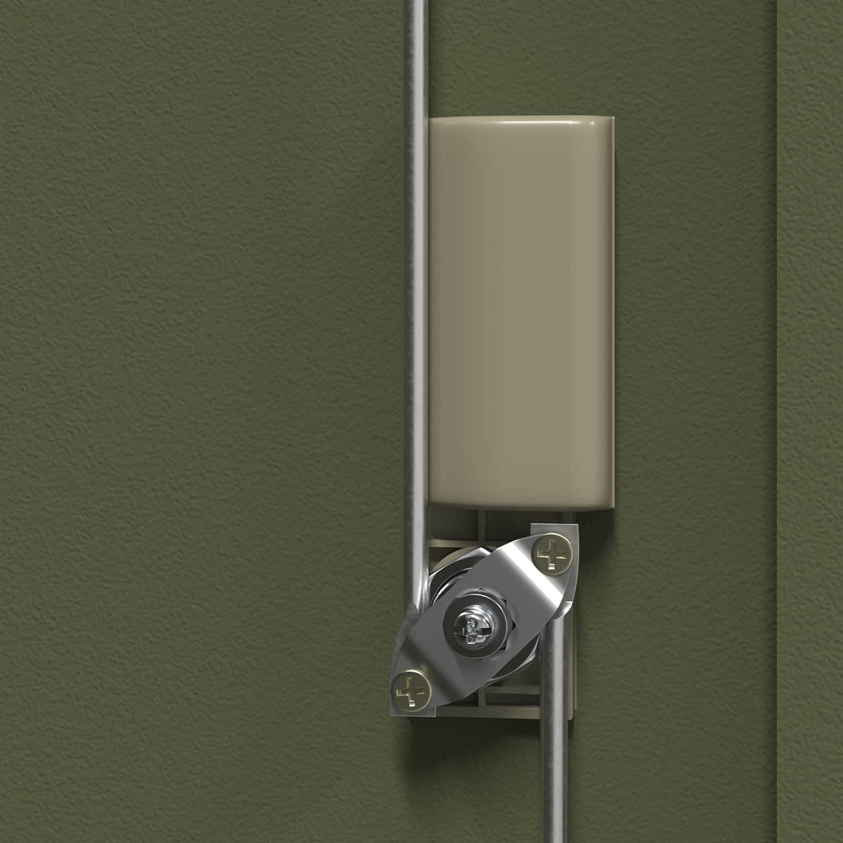 vidaXL Szafka do przechowywania Zielony oliwkowy 60 x 40 x 70 cm Stal