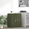 vidaXL Szafka do przechowywania Zielony oliwkowy 60 x 40 x 70 cm Stal