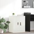 vidaXL Szafka do przechowywania Biały 60 x 40 x 70 cm Stal
