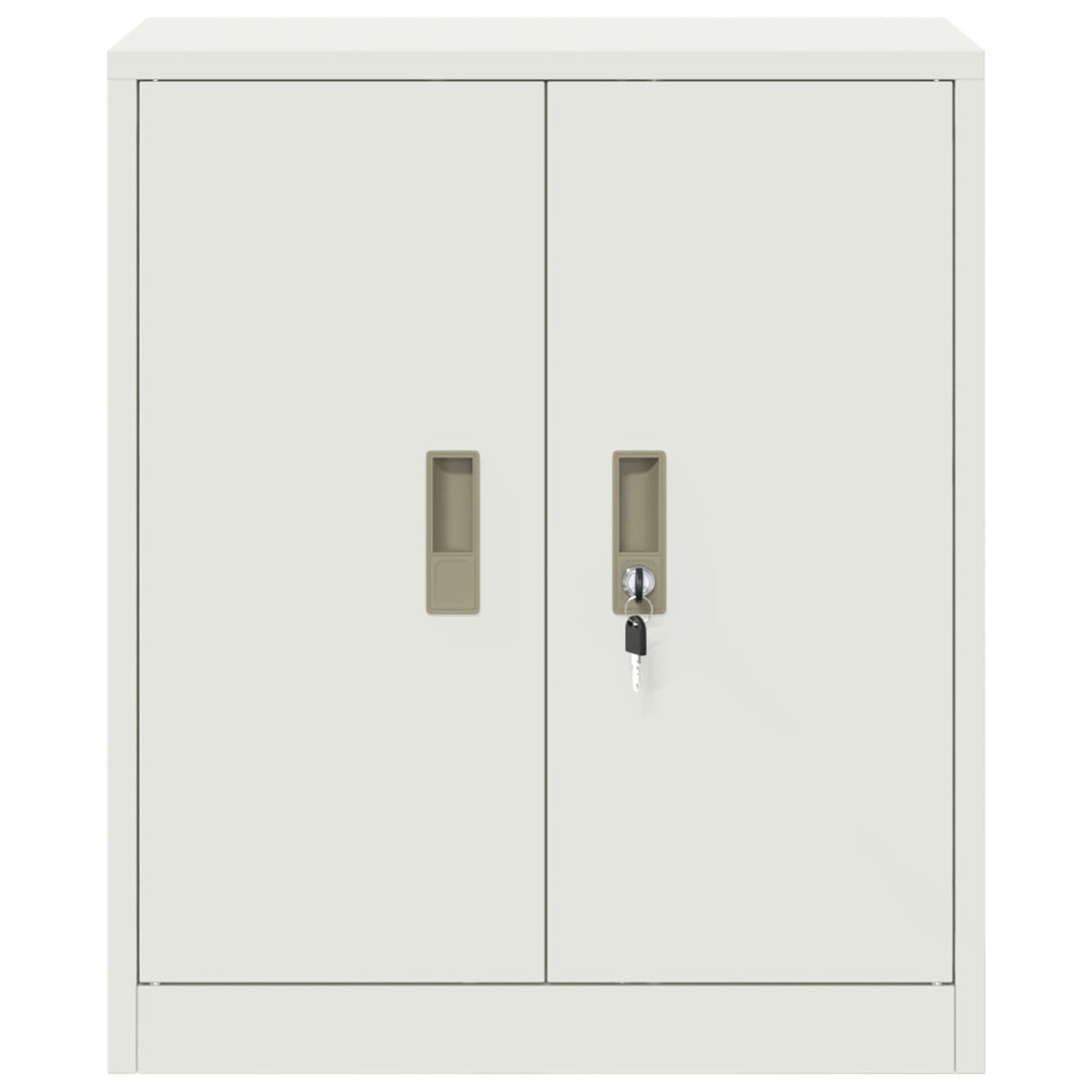 vidaXL Szafka do przechowywania Biały 60 x 40 x 70 cm Stal