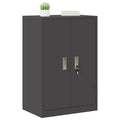 vidaXL Szafka do przechowywania Czarny 60 x 40 x 90 cm Stal