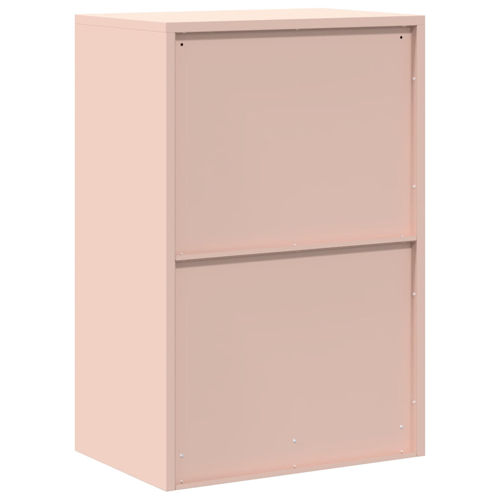 vidaXL Szafka do przechowywania Różowy 60 x 40 x 90 cm Stal