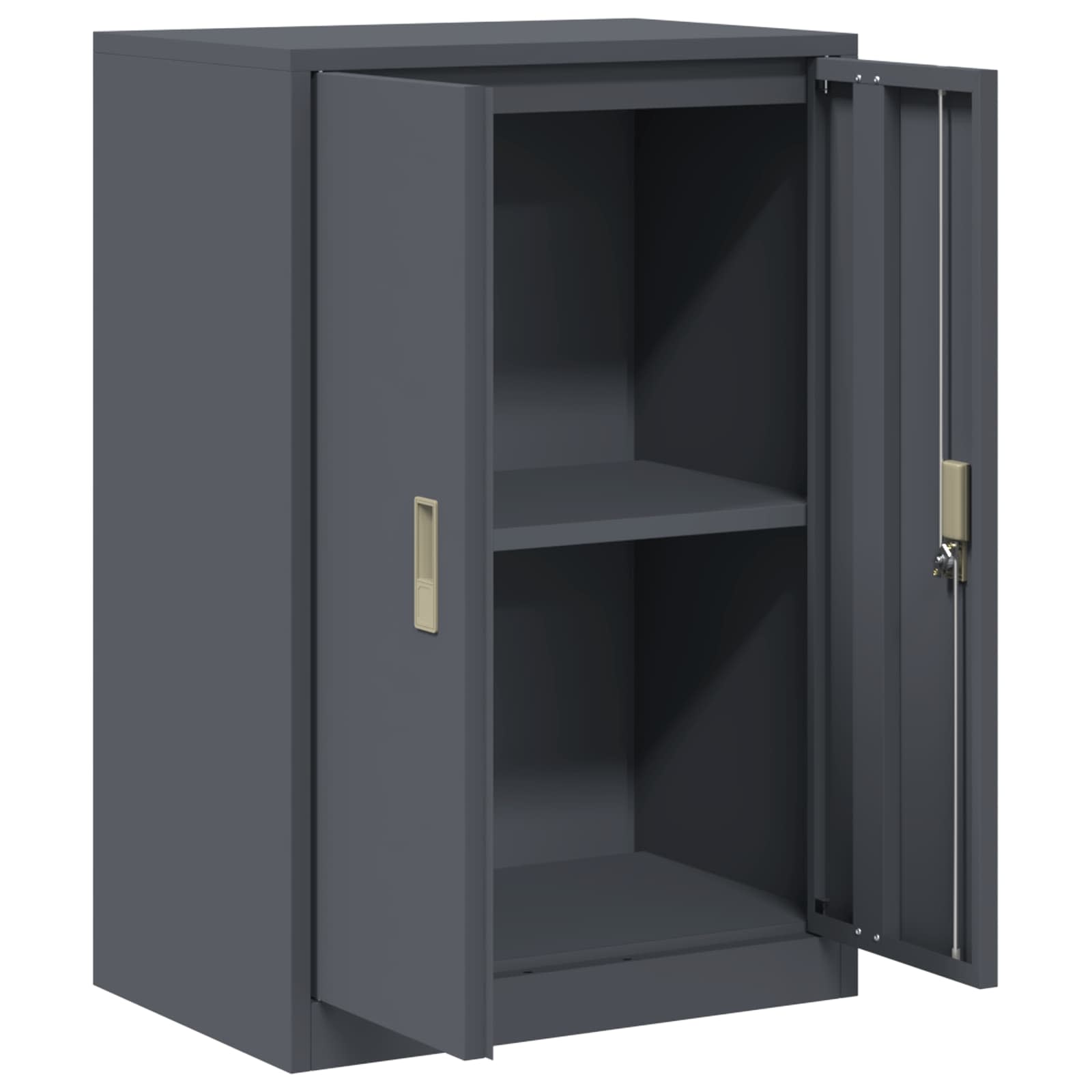 vidaXL Szafka do przechowywania Antracyt 60 x 40 x 90 cm Stal