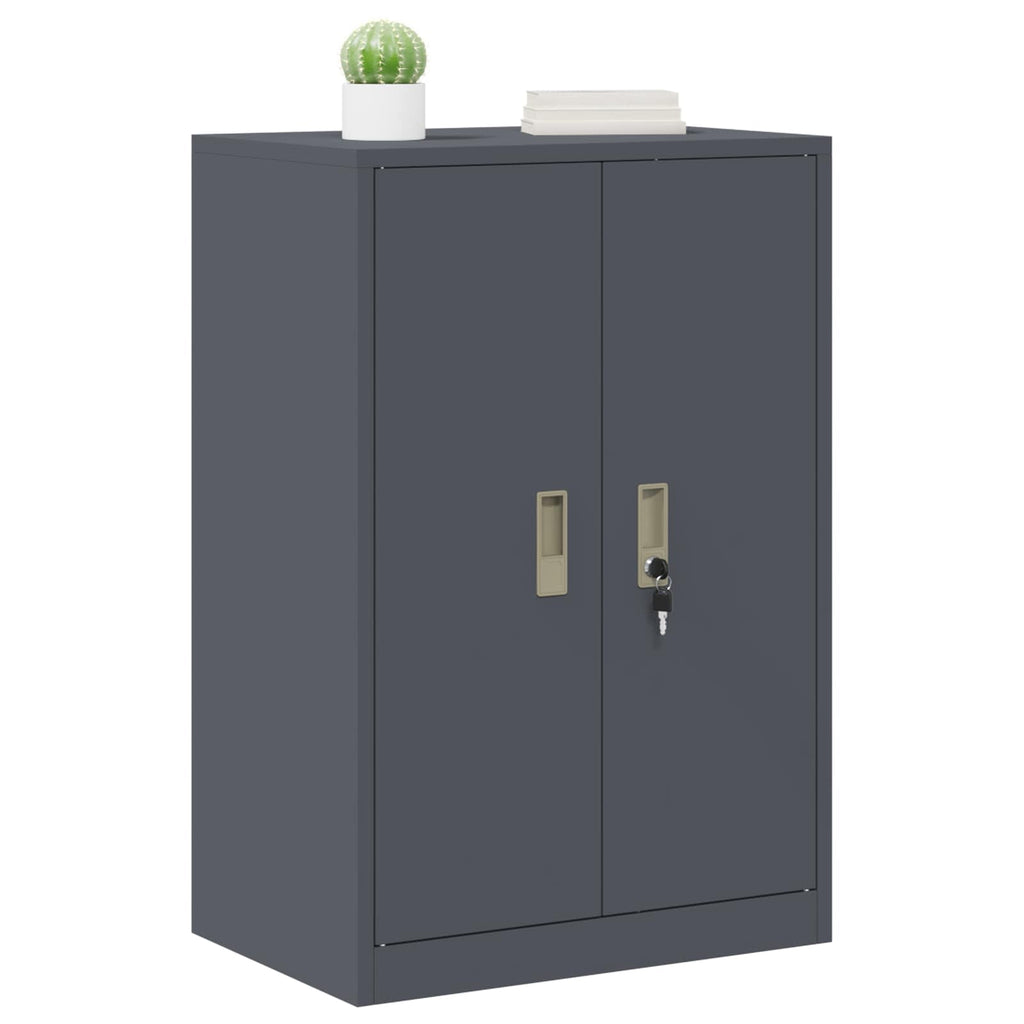 vidaXL Szafka do przechowywania Antracyt 60 x 40 x 90 cm Stal