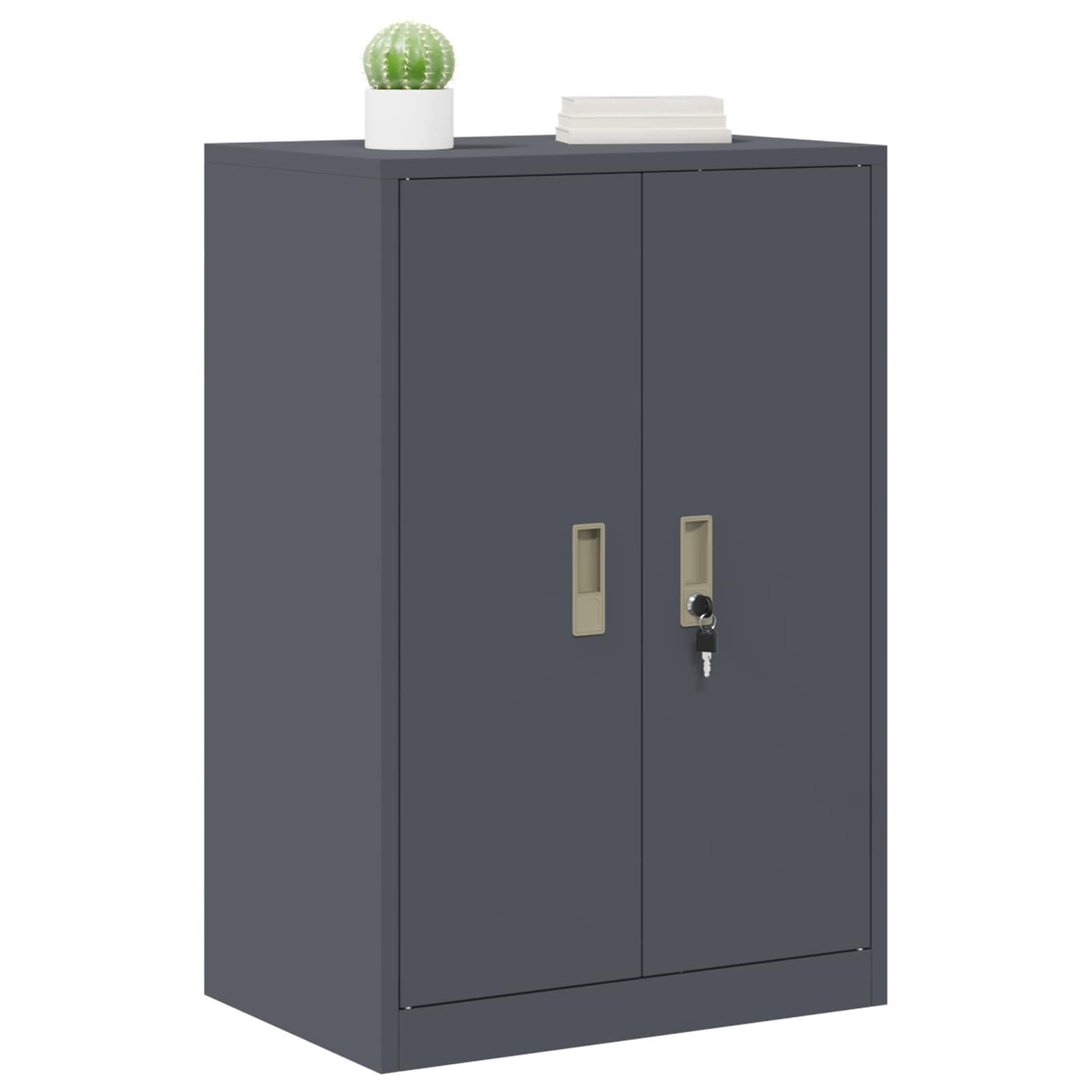 vidaXL Szafka do przechowywania Antracyt 60 x 40 x 90 cm Stal