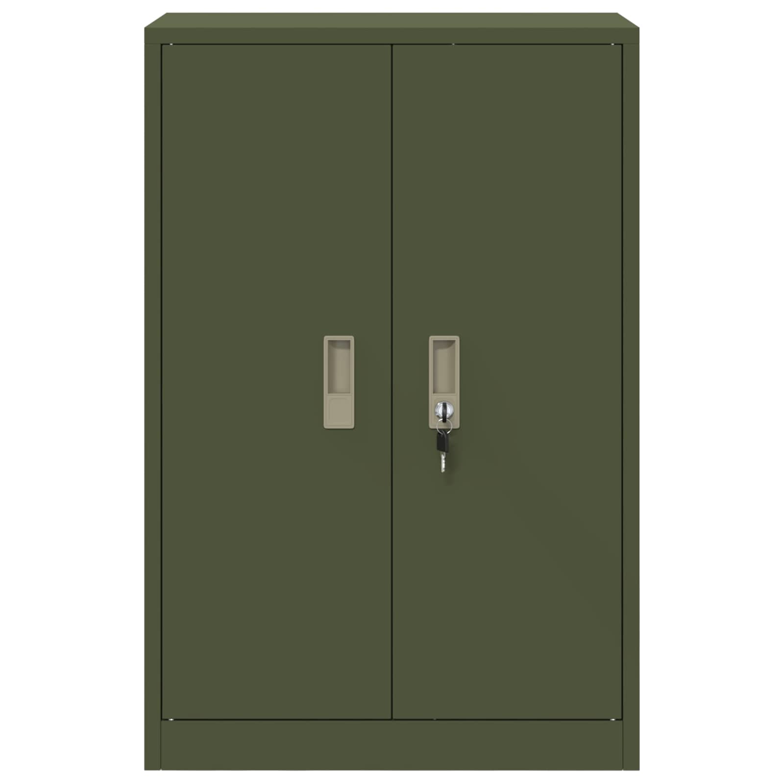 vidaXL Szafka do przechowywania Zielony oliwkowy 60 x 40 x 90 cm Stal