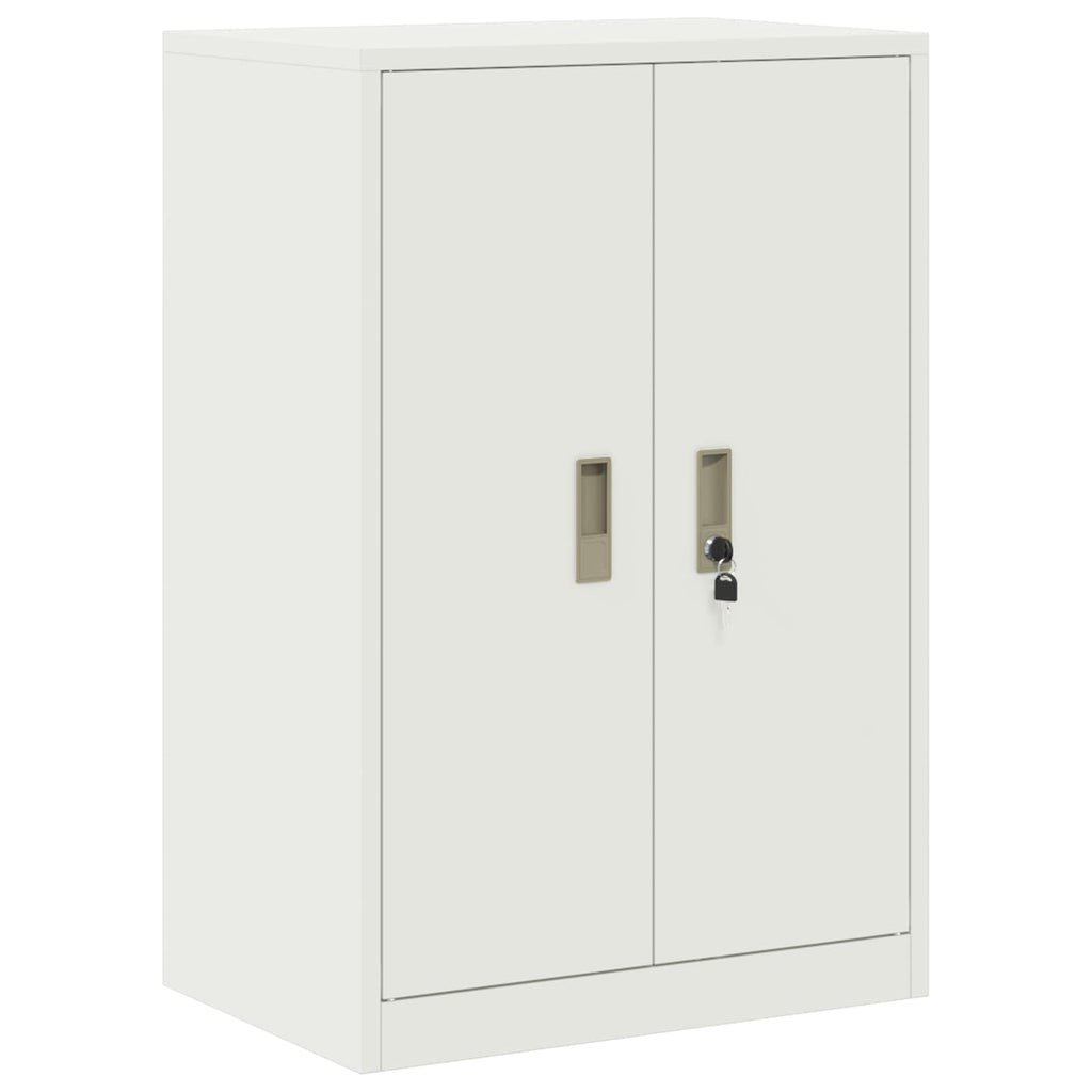 vidaXL Szafka do przechowywania Biały 60 x 40 x 90 cm Stal