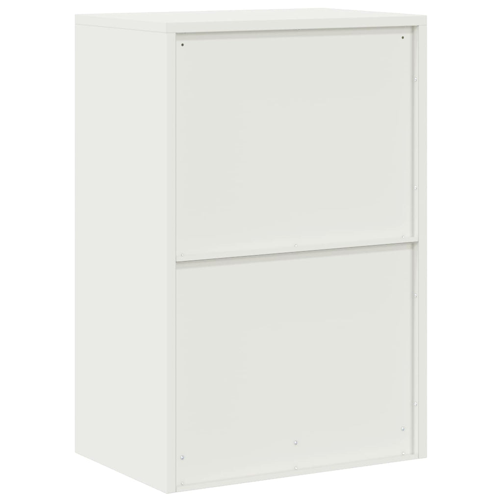 vidaXL Szafka do przechowywania Biały 60 x 40 x 90 cm Stal