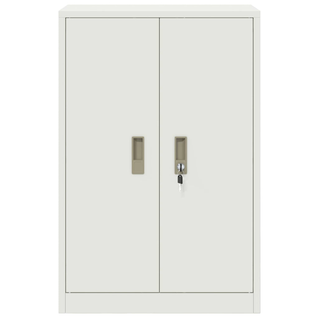 vidaXL Szafka do przechowywania Biały 60 x 40 x 90 cm Stal