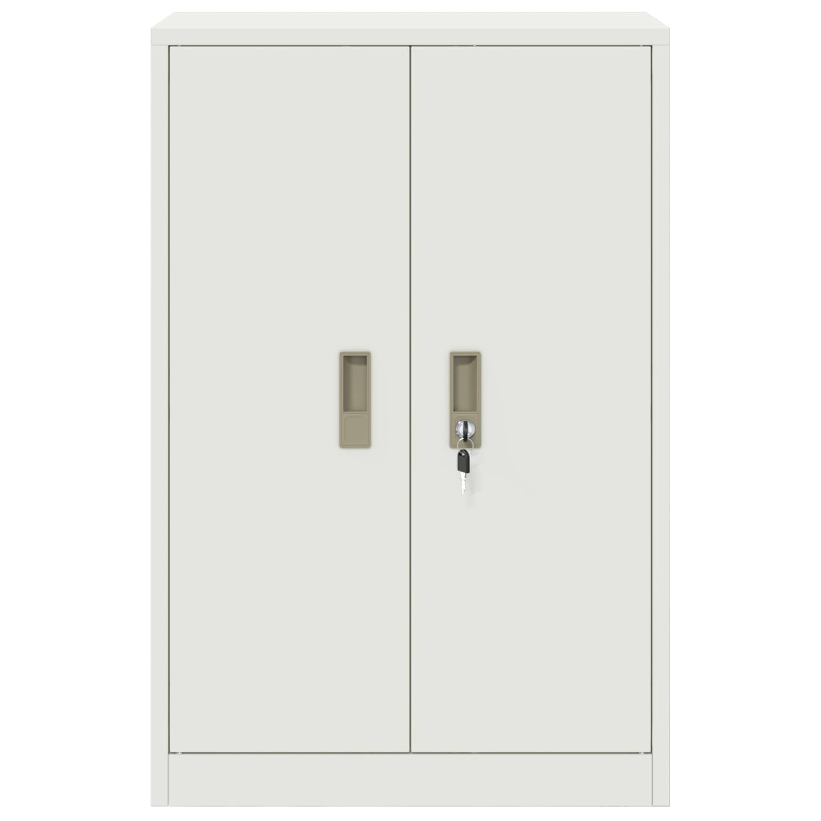 vidaXL Szafka do przechowywania Biały 60 x 40 x 90 cm Stal
