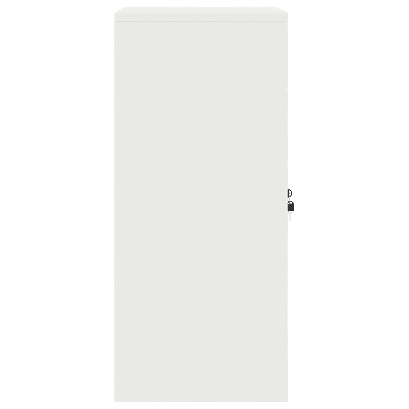vidaXL Szafka do przechowywania Biały 60 x 40 x 90 cm Stal