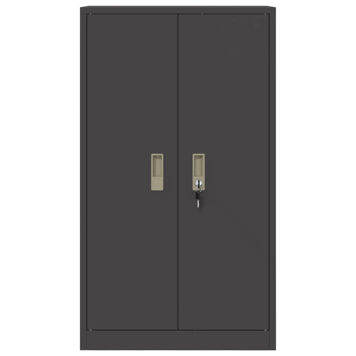 vidaXL Szafka do przechowywania Czarny 60 x 40 x 105 cm Stal