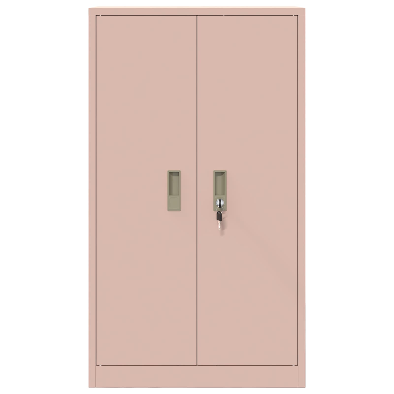 vidaXL Szafka do przechowywania Różowy 60 x 40 x 90 cm Stal