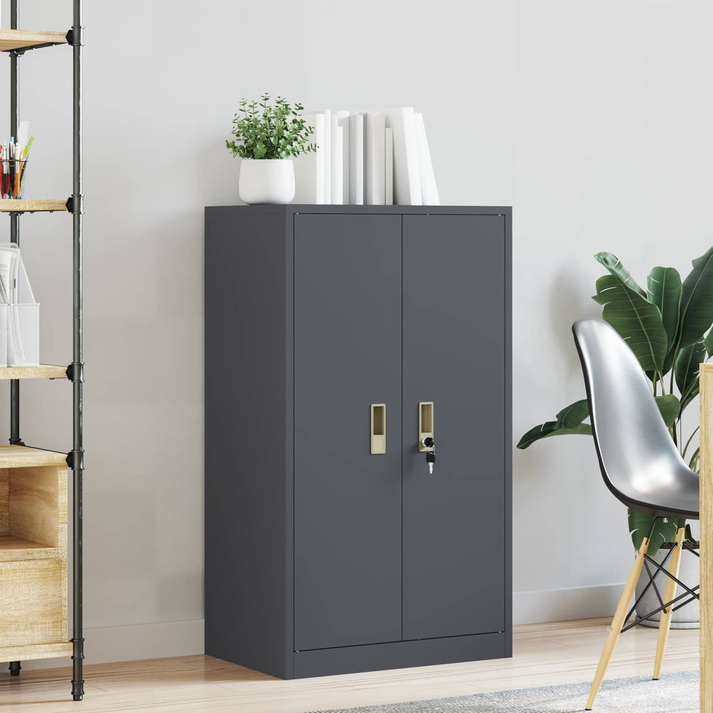 vidaXL Szafka do przechowywania Antracyt 60 x 40 x 105 cm Stal