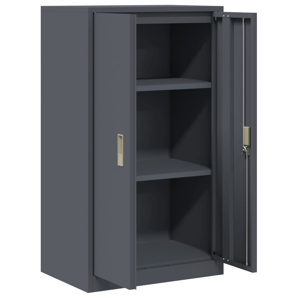 vidaXL Szafka do przechowywania Antracyt 60 x 40 x 105 cm Stal