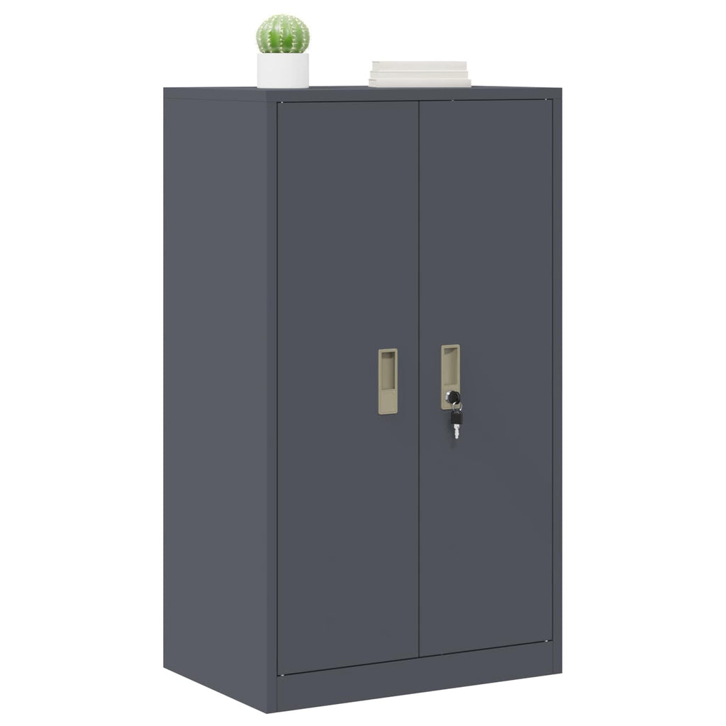 vidaXL Szafka do przechowywania Antracyt 60 x 40 x 105 cm Stal