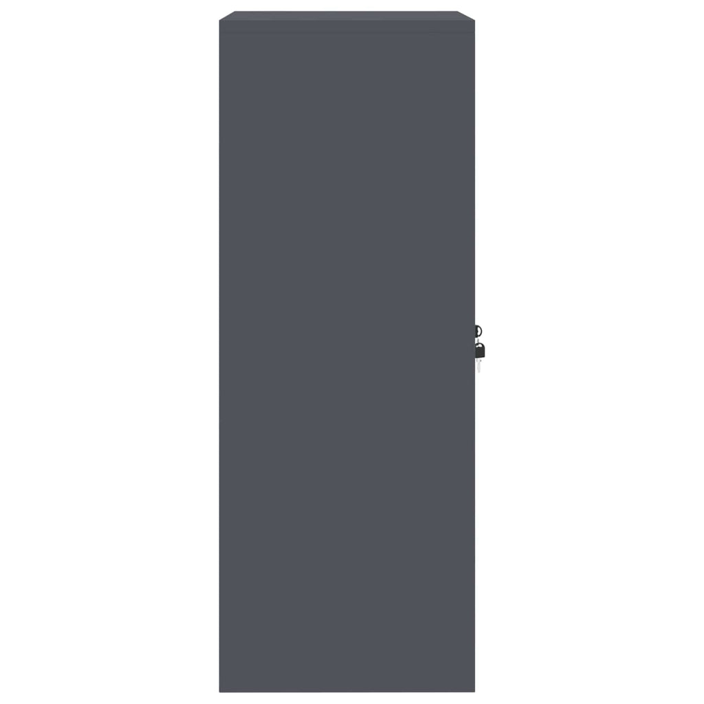 vidaXL Szafka do przechowywania Antracyt 60 x 40 x 105 cm Stal