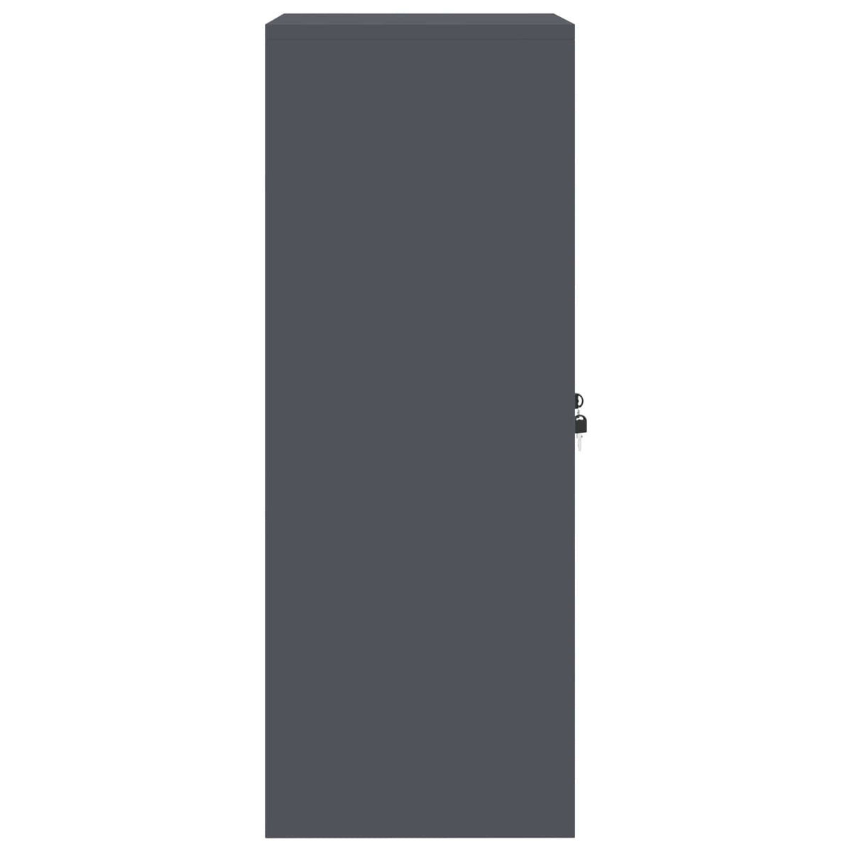 vidaXL Szafka do przechowywania Antracyt 60 x 40 x 105 cm Stal