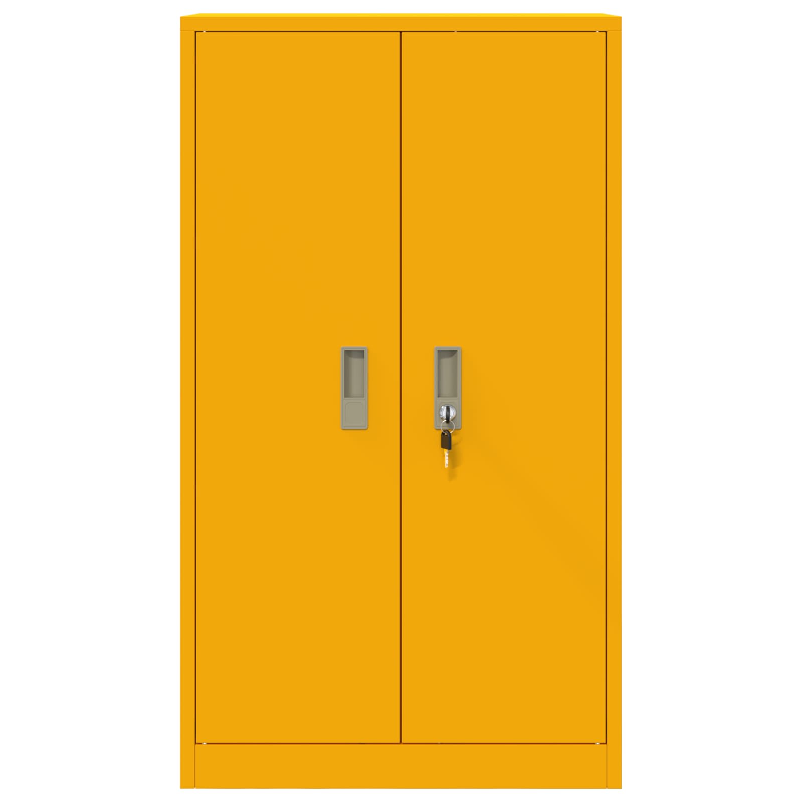 vidaXL Szafka do przechowywania Musztardowy Żółty 60 x 40 x 105 cm