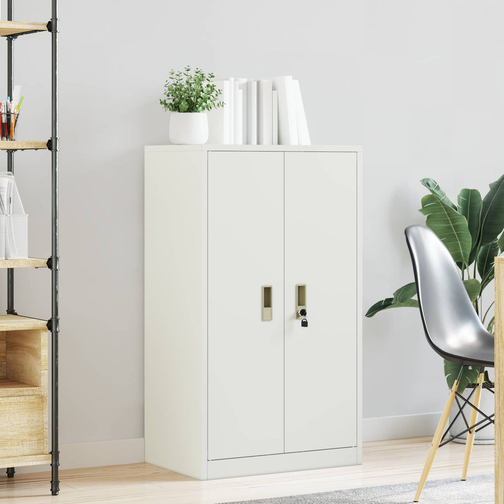 vidaXL Szafka do przechowywania Biały 60 x 40 x 105 cm Stal