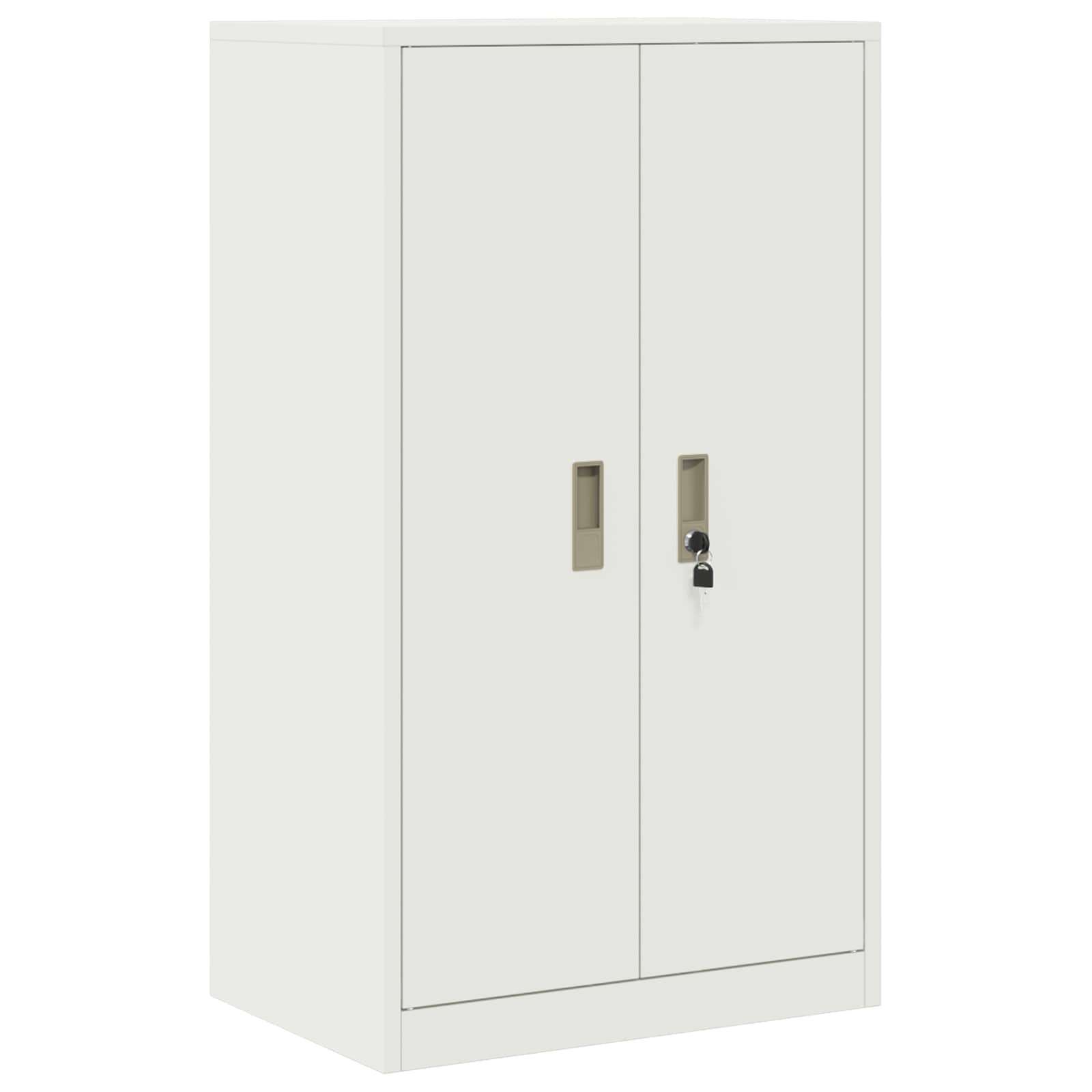 vidaXL Szafka do przechowywania Biały 60 x 40 x 105 cm Stal