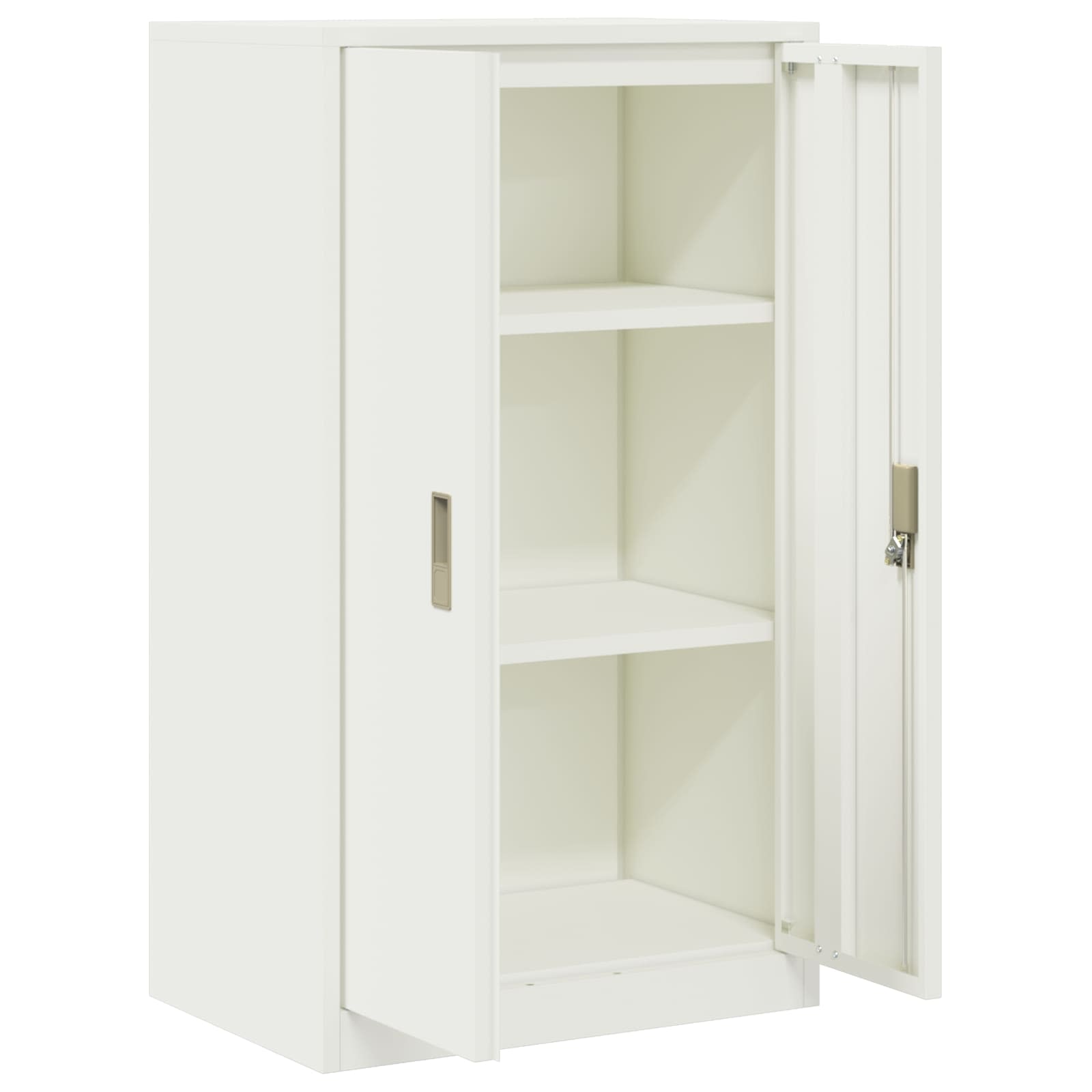 vidaXL Szafka do przechowywania Biały 60 x 40 x 105 cm Stal