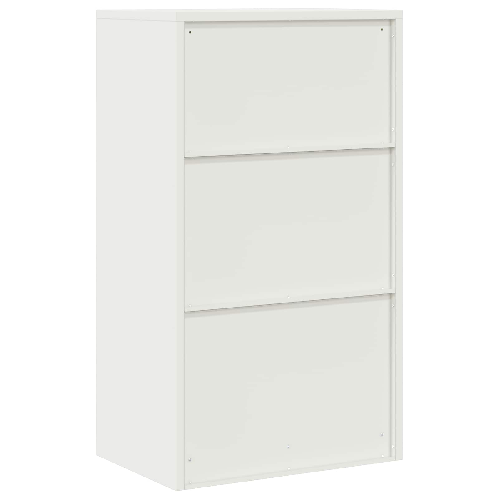 vidaXL Szafka do przechowywania Biały 60 x 40 x 105 cm Stal