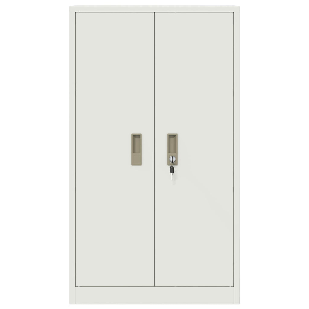 vidaXL Szafka do przechowywania Biały 60 x 40 x 105 cm Stal
