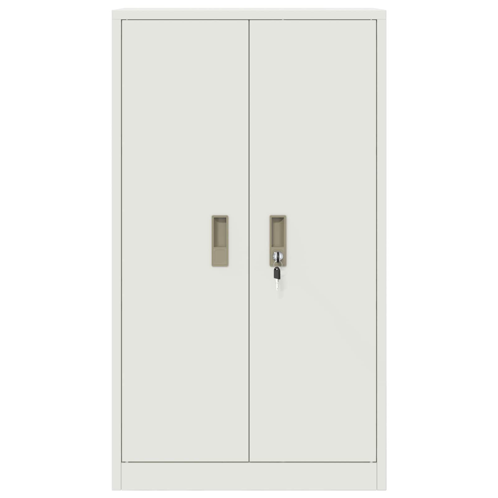 vidaXL Szafka do przechowywania Biały 60 x 40 x 105 cm Stal