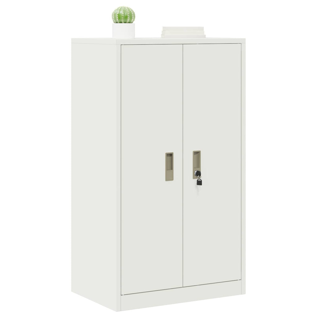 vidaXL Szafka do przechowywania Biały 60 x 40 x 105 cm Stal