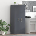 vidaXL Szafka do przechowywania Antracyt 60 x 40 x 140 cm Stal