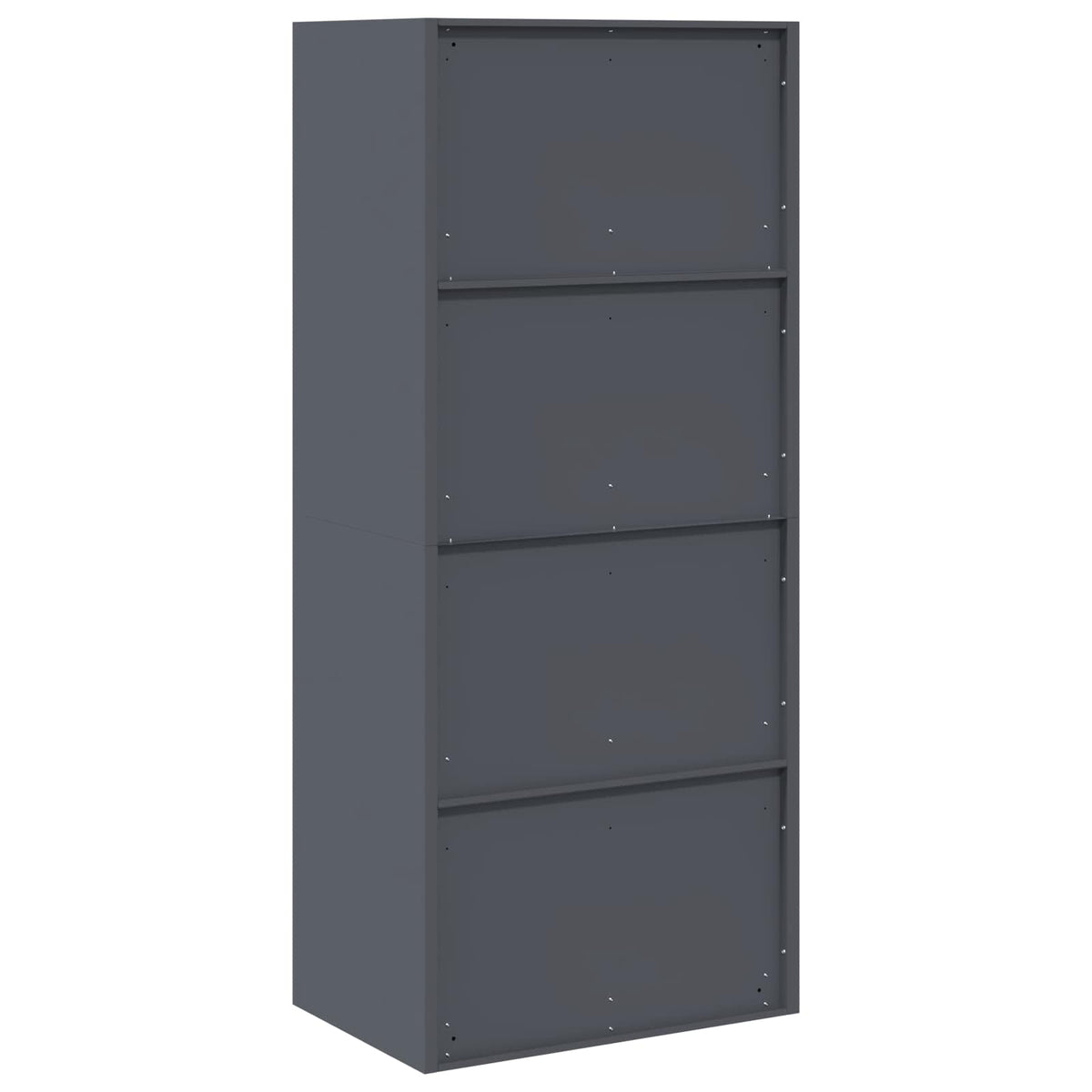 vidaXL Szafka do przechowywania Antracyt 60 x 40 x 140 cm Stal