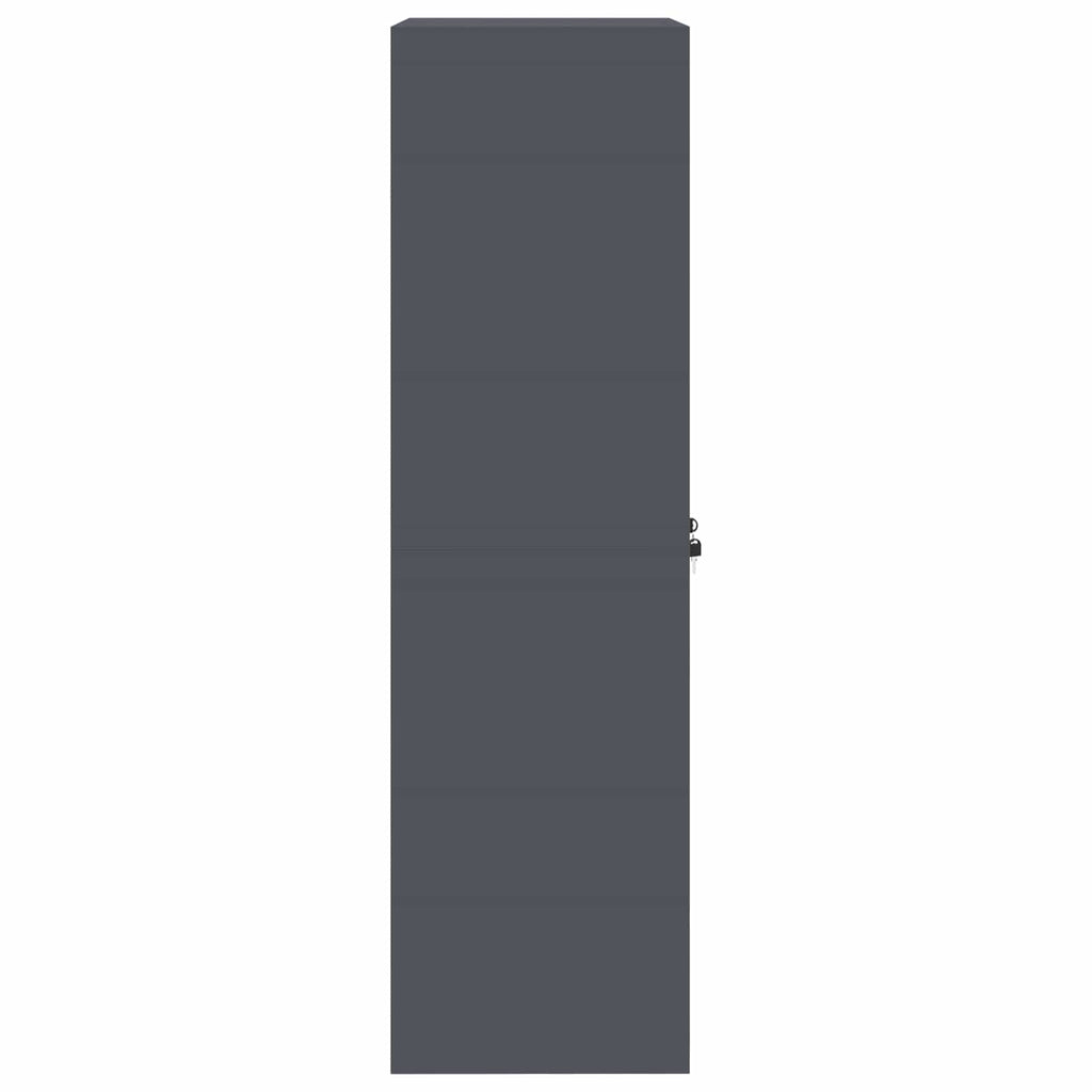 vidaXL Szafka do przechowywania Antracyt 60 x 40 x 140 cm Stal
