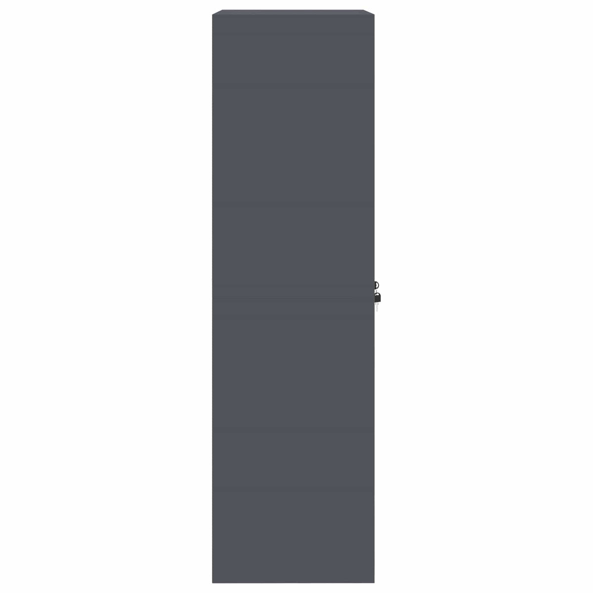 vidaXL Szafka do przechowywania Antracyt 60 x 40 x 140 cm Stal